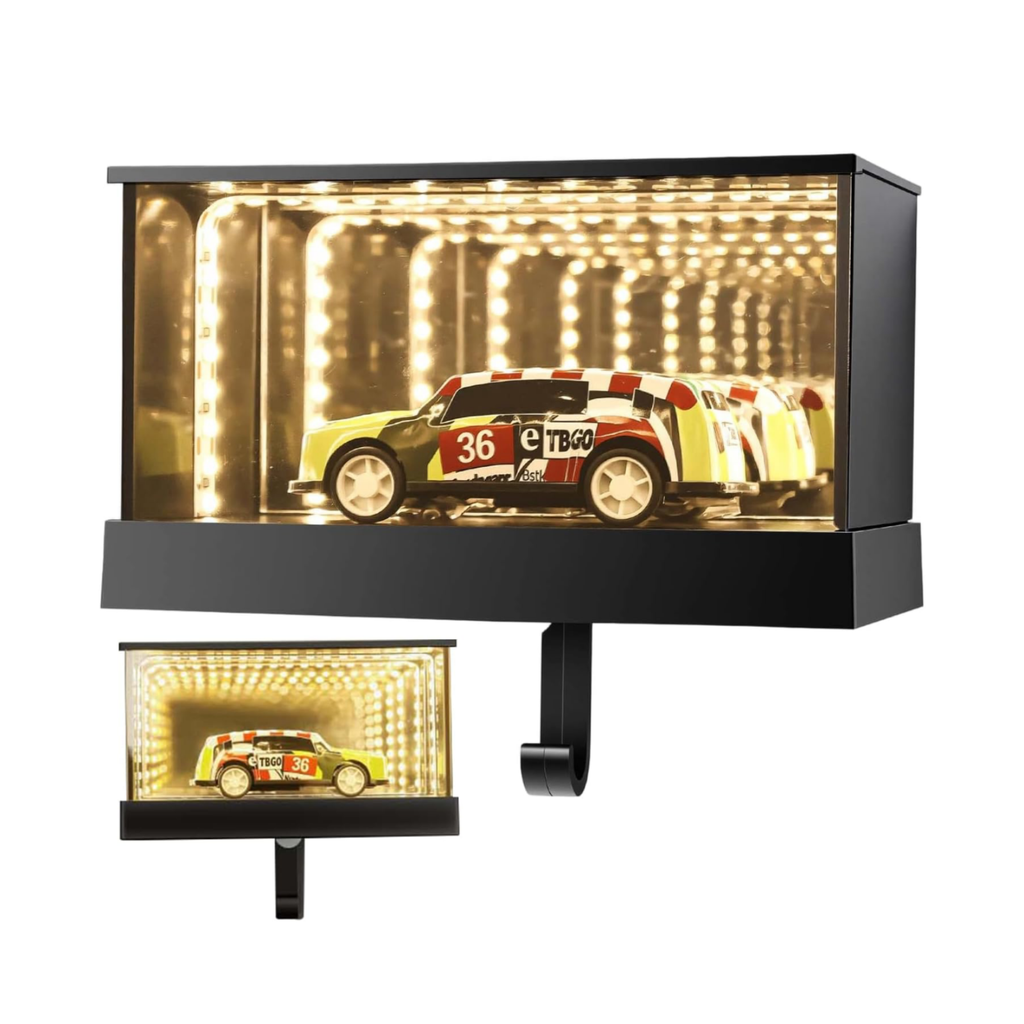 Portallaves LED con diseño de garaje — Orden, estilo y luz automática